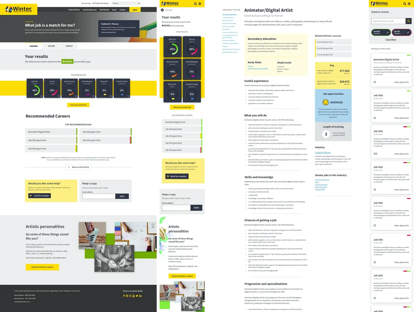 a screenshot of a website