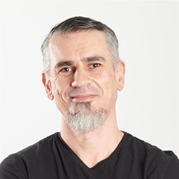 a man with a beard and mustache