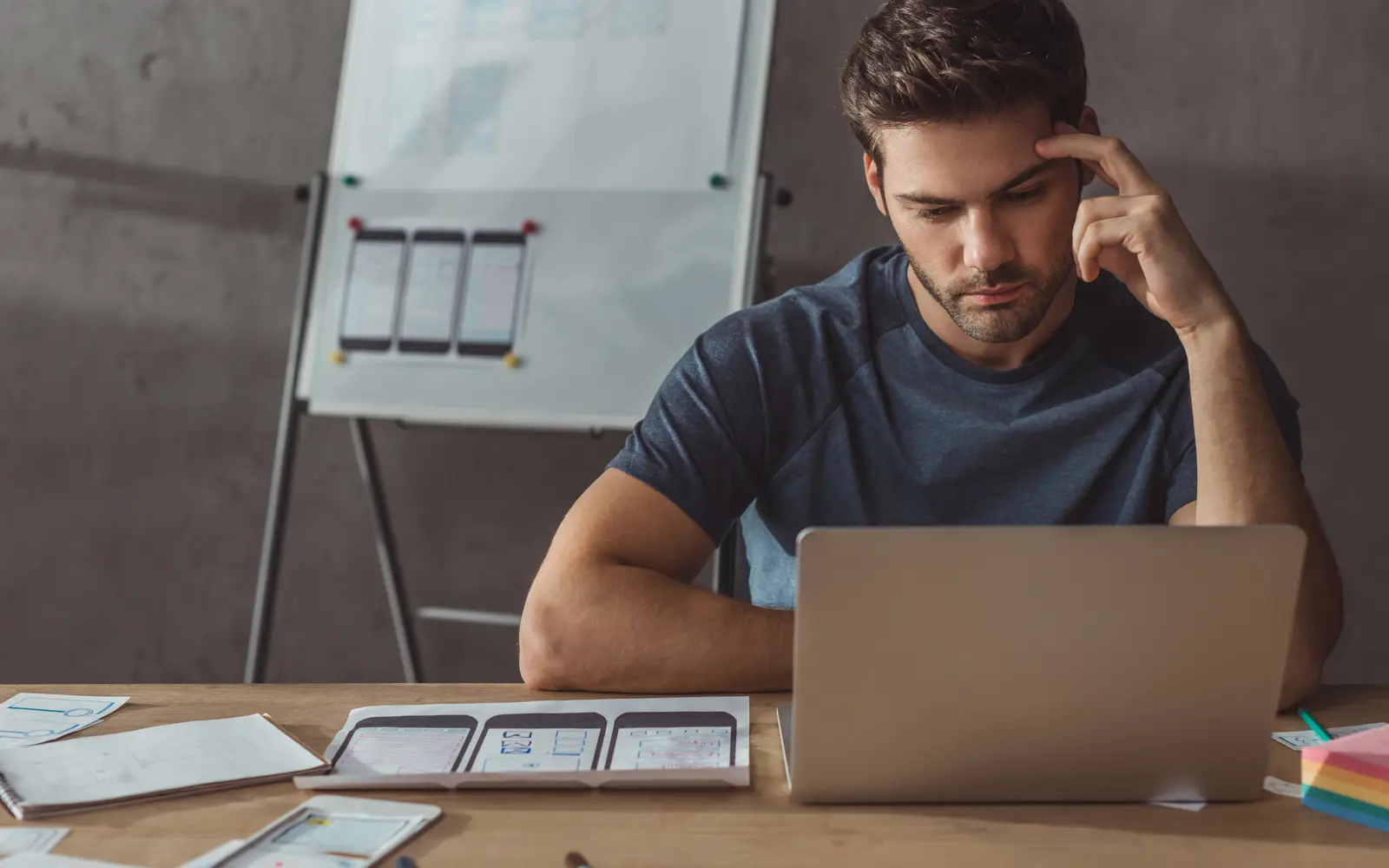 staff focused on user centred design approach