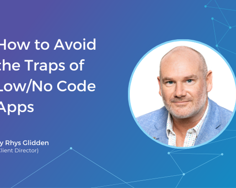 How to avoid the traps of low/no code apps