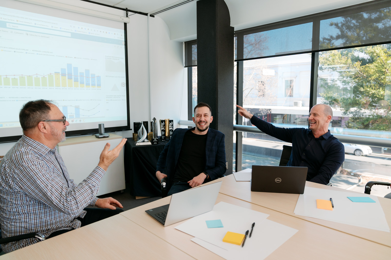 Enlighten Staff helping you with your data