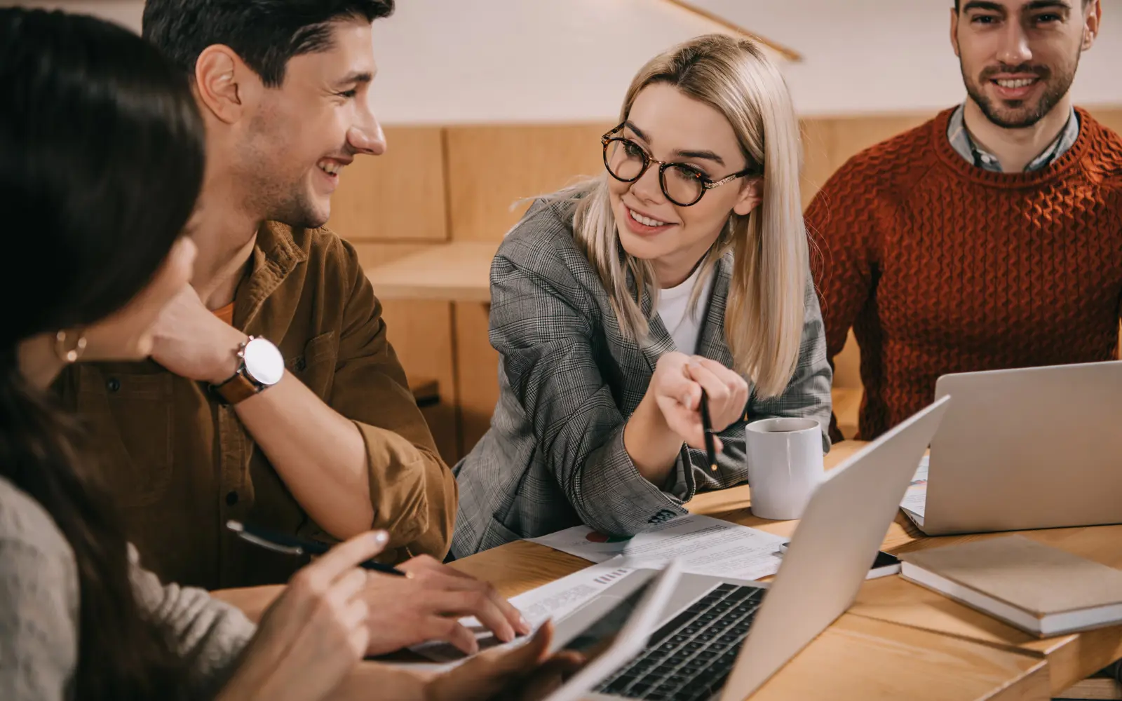 Staff working on a Microsoft Modern Workplace
