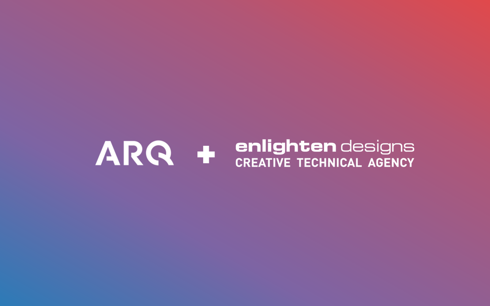 ARQ and Enlighten Designs announce partnership