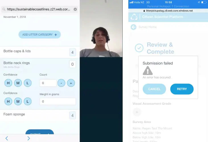 a screenshot of a video chat