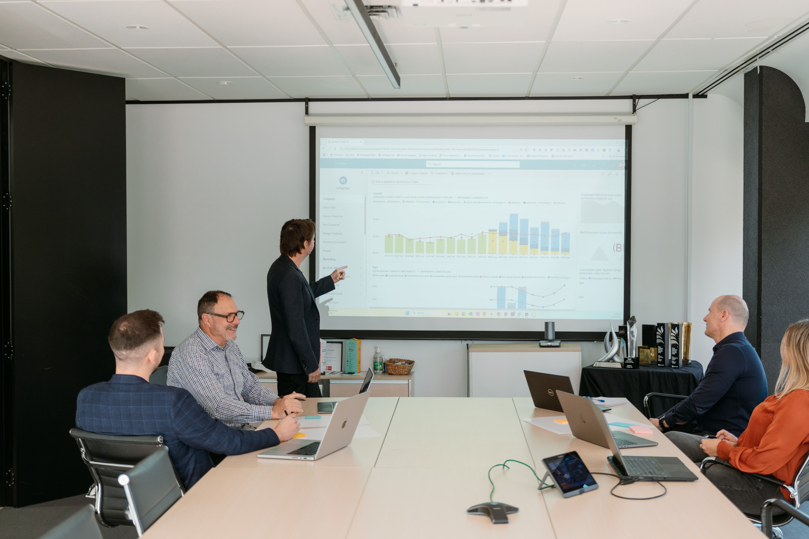 Enlighten Designs Presenting Data