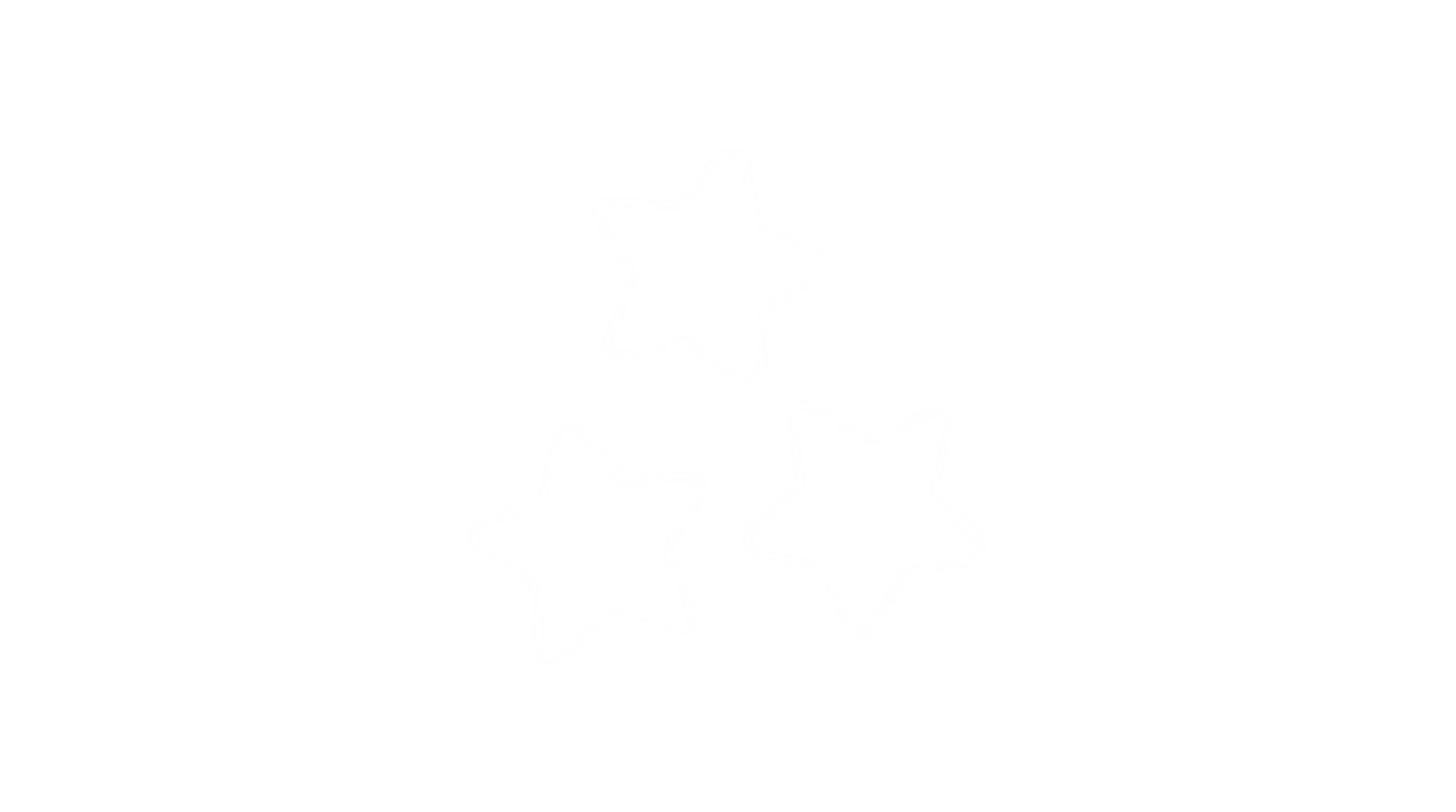a group of white stars on a black background