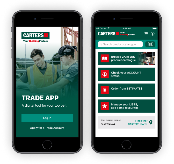 Carters Trade App