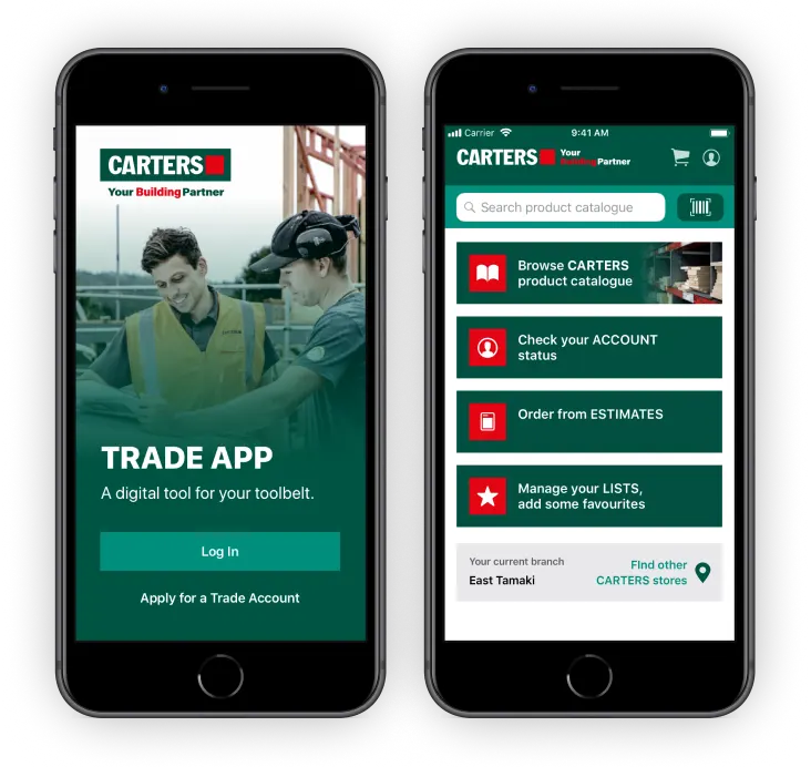 Carters Trade App