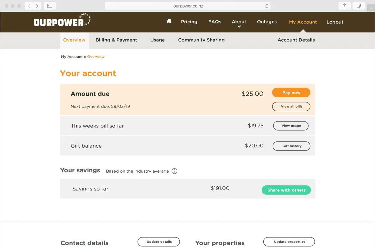 a screenshot of a website